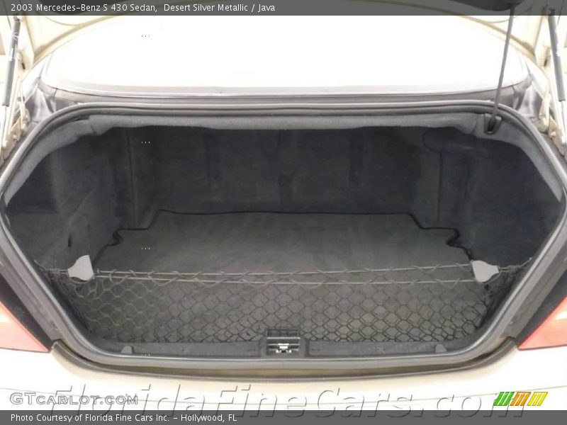 Desert Silver Metallic / Java 2003 Mercedes-Benz S 430 Sedan