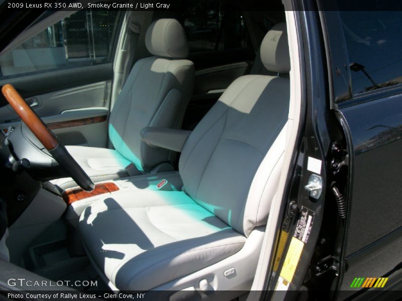 Smokey Granite / Light Gray 2009 Lexus RX 350 AWD