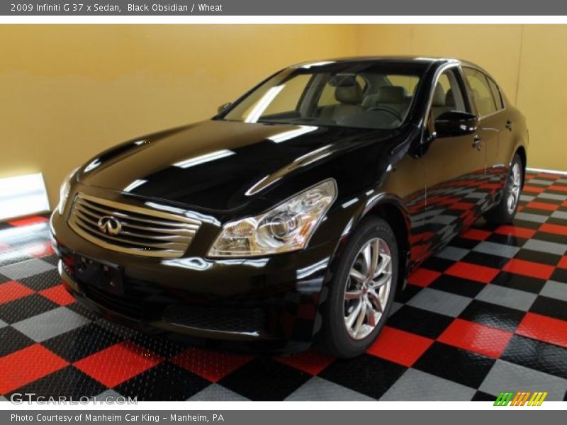 Black Obsidian / Wheat 2009 Infiniti G 37 x Sedan