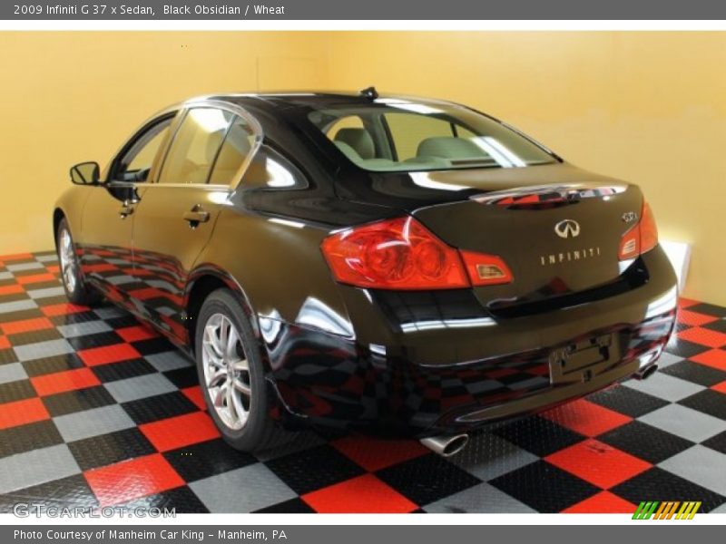 Black Obsidian / Wheat 2009 Infiniti G 37 x Sedan
