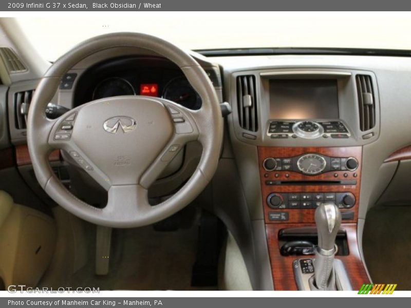 Black Obsidian / Wheat 2009 Infiniti G 37 x Sedan