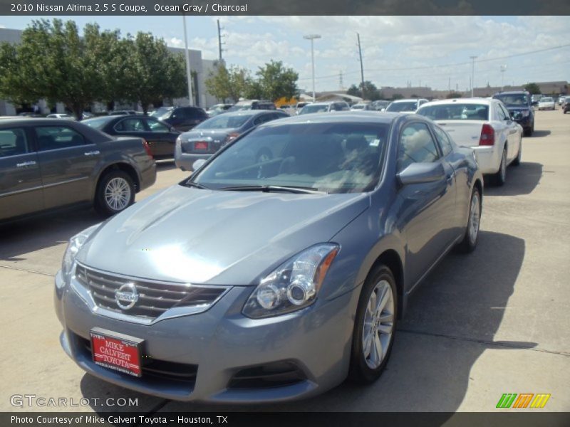 Ocean Gray / Charcoal 2010 Nissan Altima 2.5 S Coupe