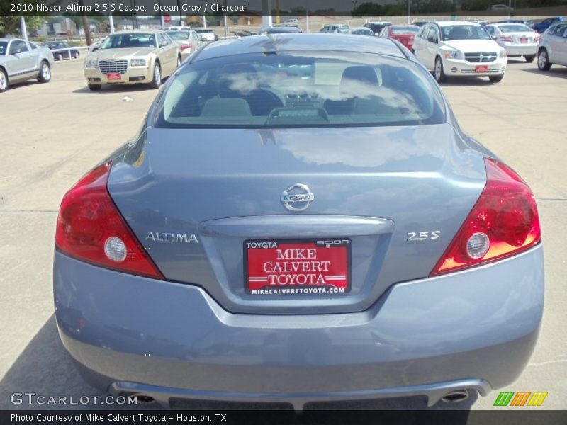 Ocean Gray / Charcoal 2010 Nissan Altima 2.5 S Coupe