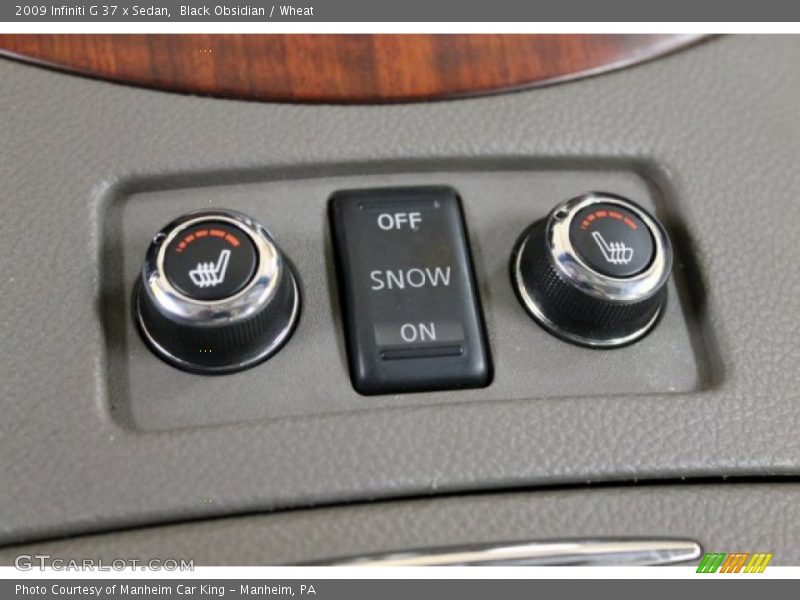 Black Obsidian / Wheat 2009 Infiniti G 37 x Sedan