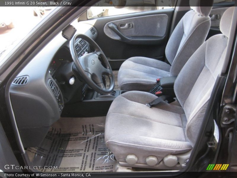  1991 G 20 Sedan Gray Interior