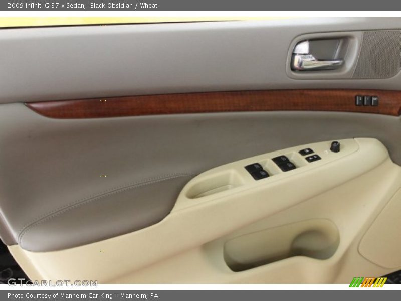 Black Obsidian / Wheat 2009 Infiniti G 37 x Sedan