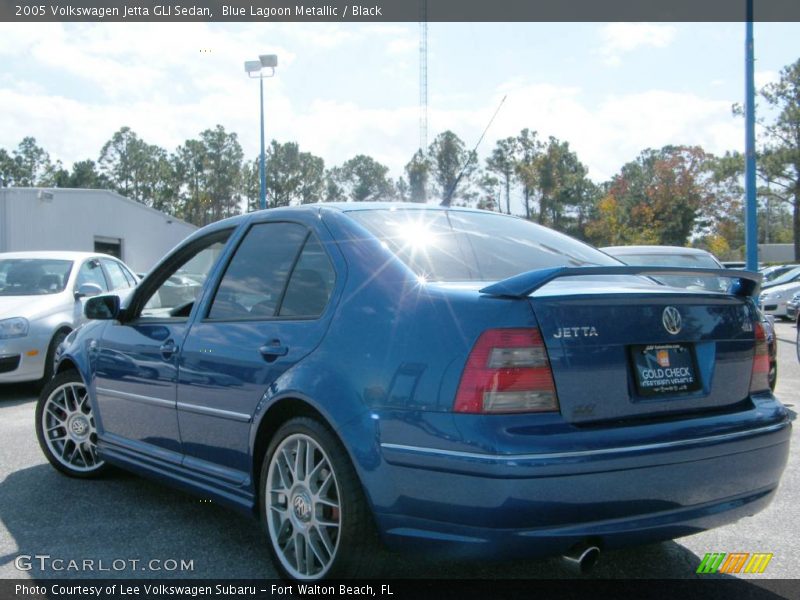 Blue Lagoon Metallic / Black 2005 Volkswagen Jetta GLI Sedan