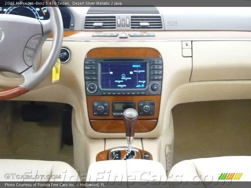 Desert Silver Metallic / Java 2003 Mercedes-Benz S 430 Sedan