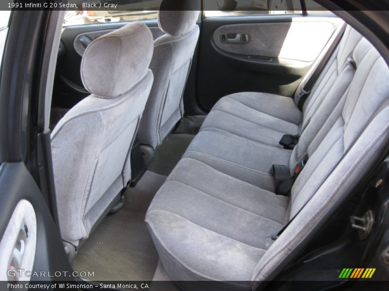  1991 G 20 Sedan Gray Interior