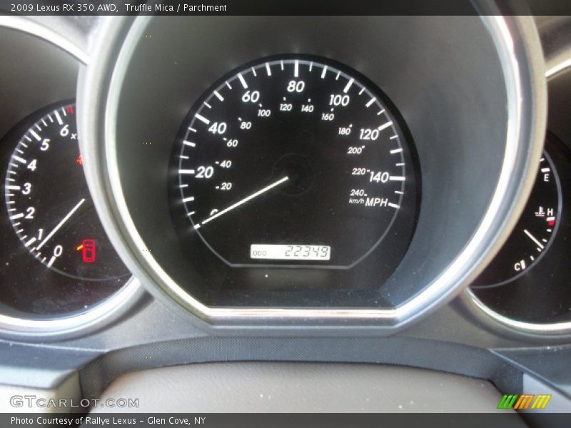 Truffle Mica / Parchment 2009 Lexus RX 350 AWD