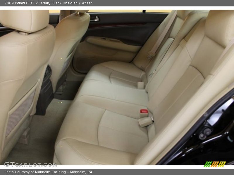 Black Obsidian / Wheat 2009 Infiniti G 37 x Sedan