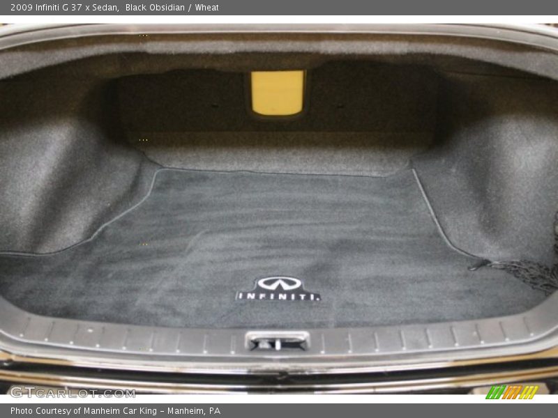 Black Obsidian / Wheat 2009 Infiniti G 37 x Sedan