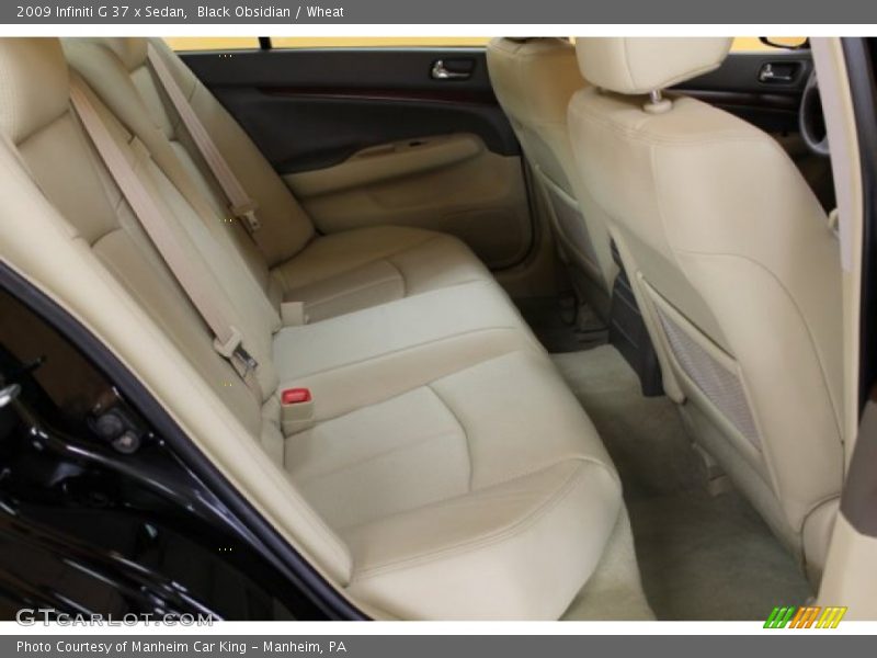 Black Obsidian / Wheat 2009 Infiniti G 37 x Sedan