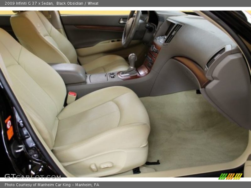 Black Obsidian / Wheat 2009 Infiniti G 37 x Sedan