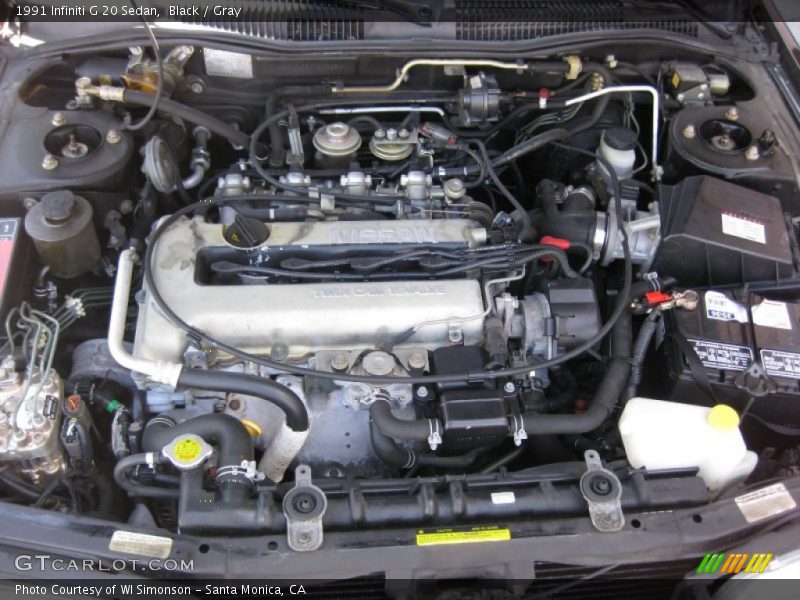  1991 G 20 Sedan Engine - 2.0 Liter DOHC 16-Valve 4 Cylinder