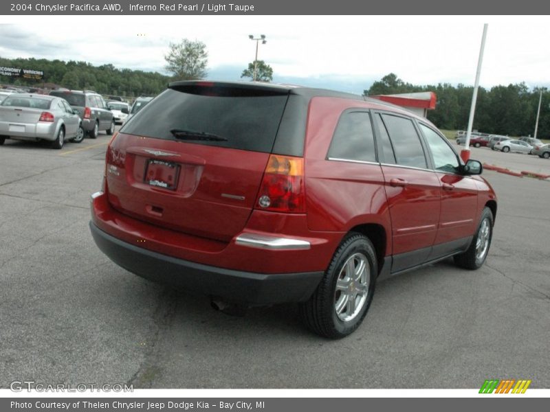 Inferno Red Pearl / Light Taupe 2004 Chrysler Pacifica AWD