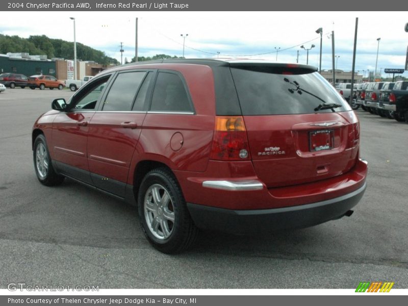 Inferno Red Pearl / Light Taupe 2004 Chrysler Pacifica AWD