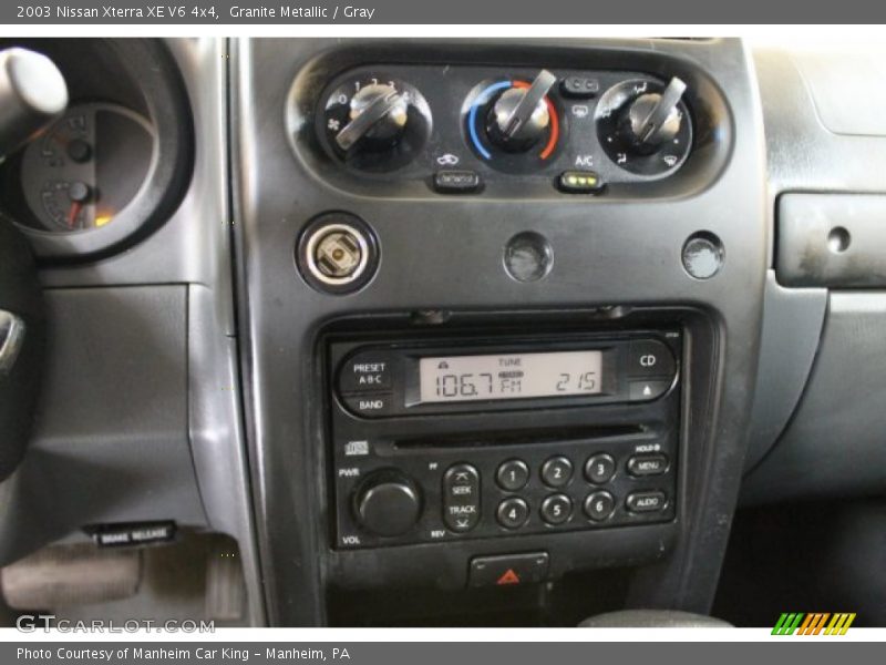 Granite Metallic / Gray 2003 Nissan Xterra XE V6 4x4
