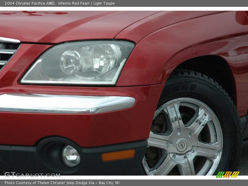 Inferno Red Pearl / Light Taupe 2004 Chrysler Pacifica AWD