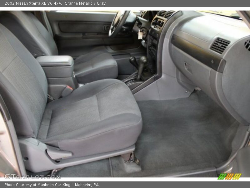 Granite Metallic / Gray 2003 Nissan Xterra XE V6 4x4