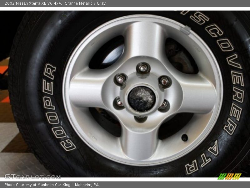 Granite Metallic / Gray 2003 Nissan Xterra XE V6 4x4