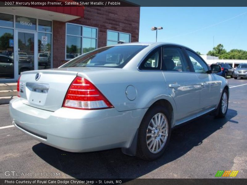 Satellite Silver Metallic / Pebble 2007 Mercury Montego Premier