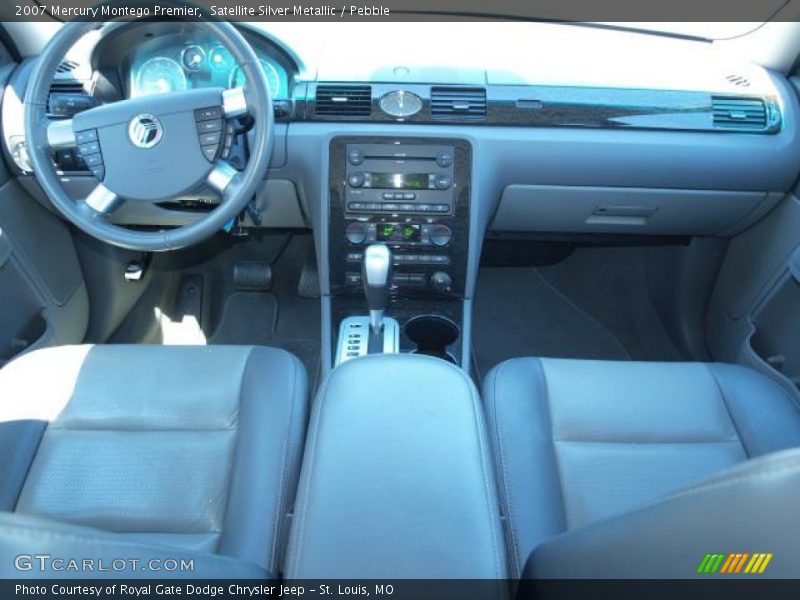 Satellite Silver Metallic / Pebble 2007 Mercury Montego Premier