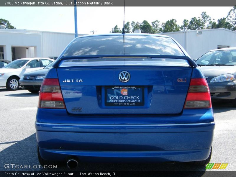 Blue Lagoon Metallic / Black 2005 Volkswagen Jetta GLI Sedan