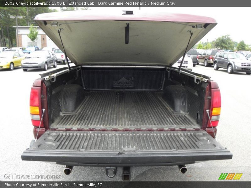 Dark Carmine Red Metallic / Medium Gray 2002 Chevrolet Silverado 1500 LT Extended Cab