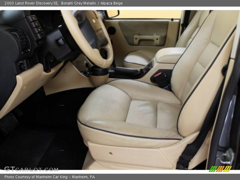 Bonatti Grey Metallic / Alpaca Beige 2003 Land Rover Discovery SE
