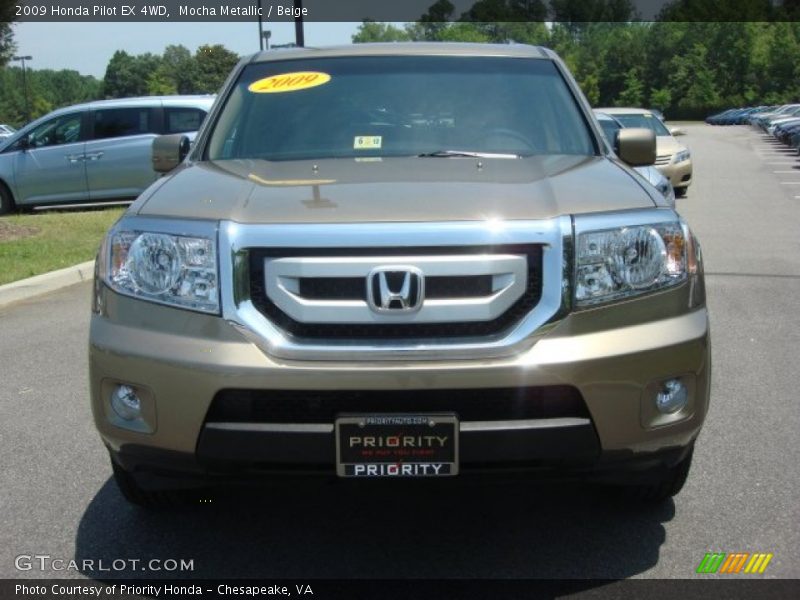 Mocha Metallic / Beige 2009 Honda Pilot EX 4WD
