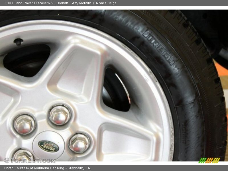 Bonatti Grey Metallic / Alpaca Beige 2003 Land Rover Discovery SE