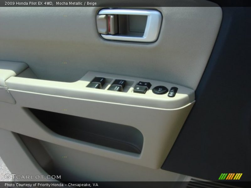 Mocha Metallic / Beige 2009 Honda Pilot EX 4WD