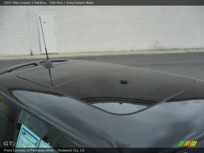 Chili Red / Grey/Carbon Black 2007 Mini Cooper S Hardtop