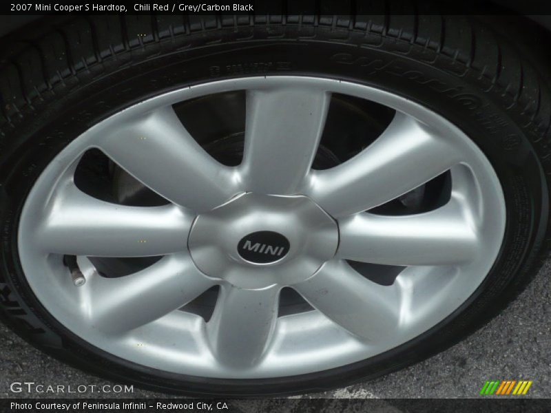 Chili Red / Grey/Carbon Black 2007 Mini Cooper S Hardtop