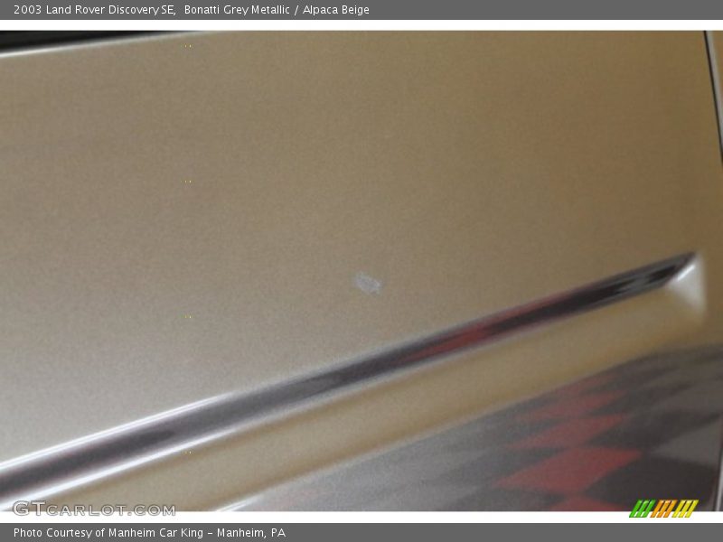 Bonatti Grey Metallic / Alpaca Beige 2003 Land Rover Discovery SE