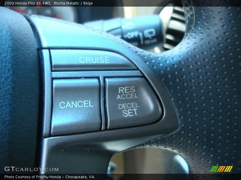 Mocha Metallic / Beige 2009 Honda Pilot EX 4WD