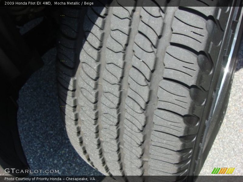 Mocha Metallic / Beige 2009 Honda Pilot EX 4WD