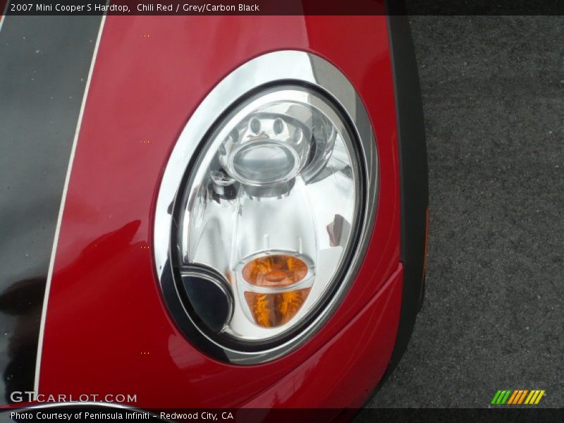 Chili Red / Grey/Carbon Black 2007 Mini Cooper S Hardtop