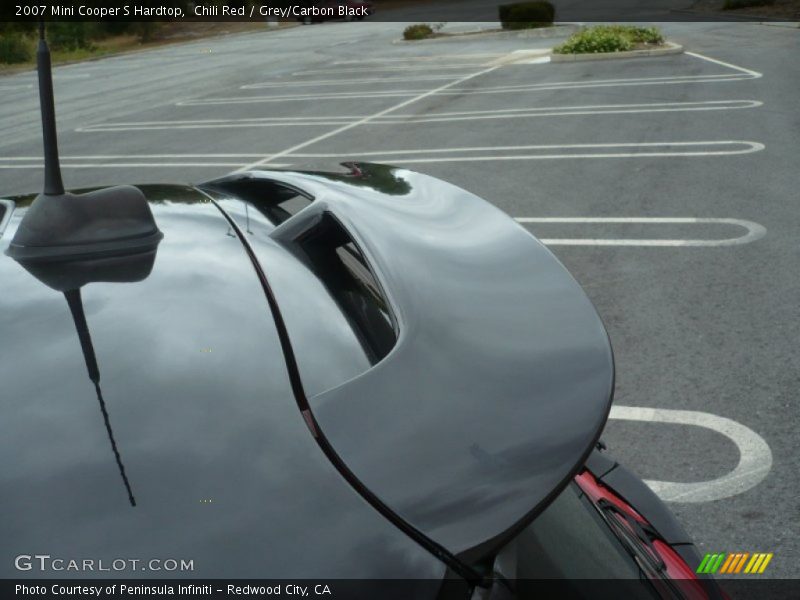 Chili Red / Grey/Carbon Black 2007 Mini Cooper S Hardtop