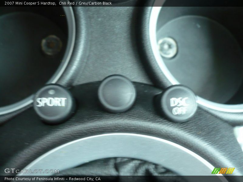 Chili Red / Grey/Carbon Black 2007 Mini Cooper S Hardtop