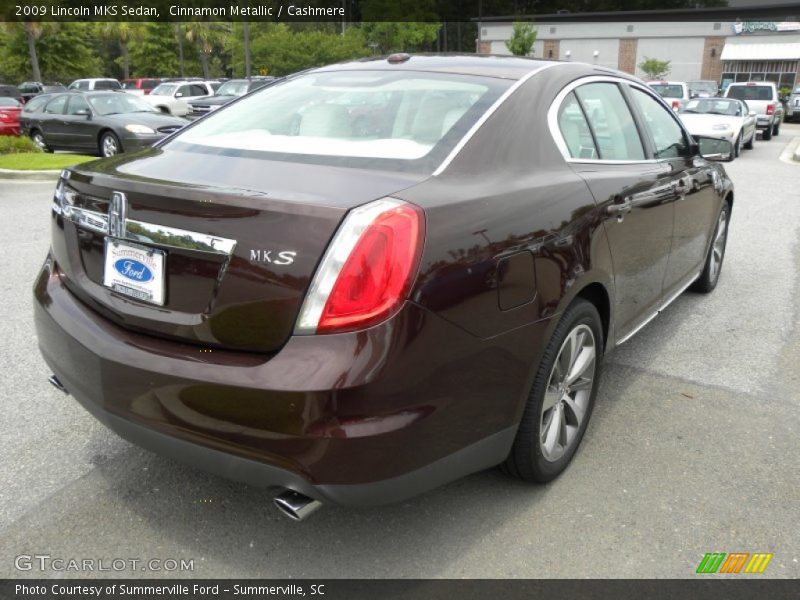 Cinnamon Metallic / Cashmere 2009 Lincoln MKS Sedan