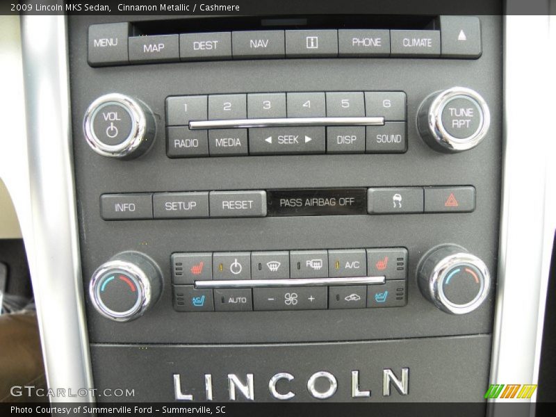 Cinnamon Metallic / Cashmere 2009 Lincoln MKS Sedan