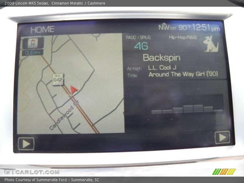 Cinnamon Metallic / Cashmere 2009 Lincoln MKS Sedan