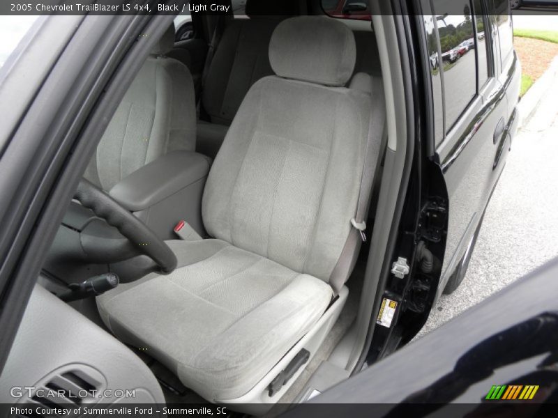 Black / Light Gray 2005 Chevrolet TrailBlazer LS 4x4