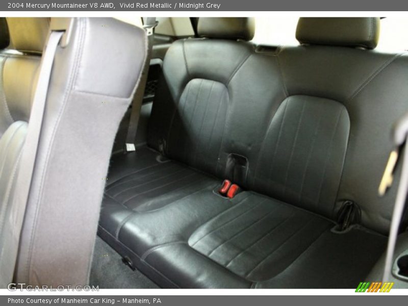 Vivid Red Metallic / Midnight Grey 2004 Mercury Mountaineer V8 AWD