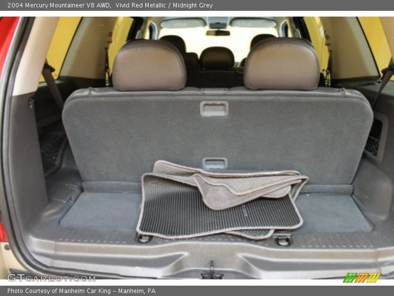 Vivid Red Metallic / Midnight Grey 2004 Mercury Mountaineer V8 AWD