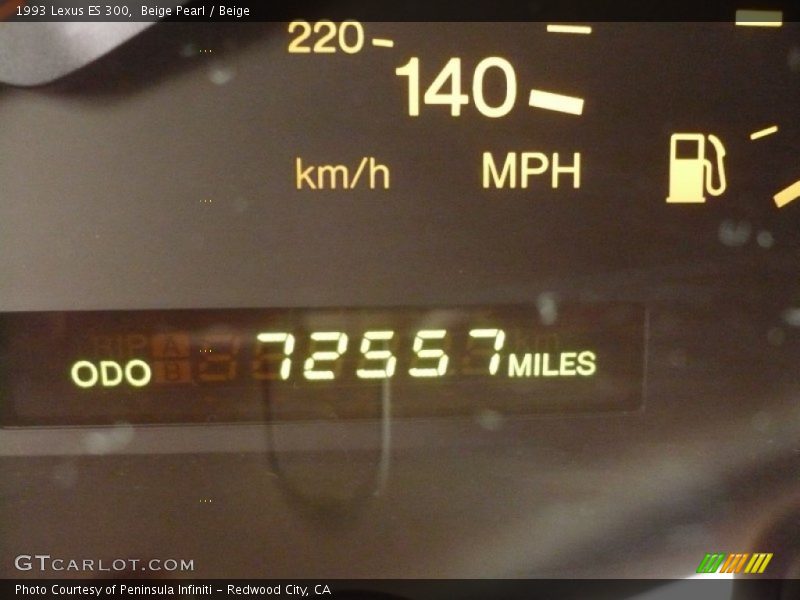 Beige Pearl / Beige 1993 Lexus ES 300