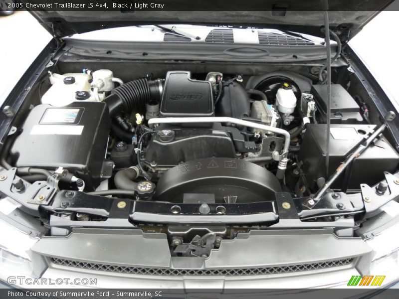 Black / Light Gray 2005 Chevrolet TrailBlazer LS 4x4