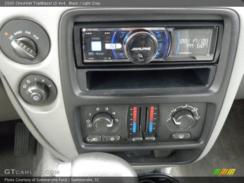 Black / Light Gray 2005 Chevrolet TrailBlazer LS 4x4